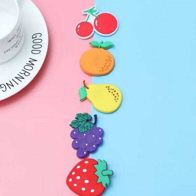 Pack Of 6 Silicone Cute Cartoon Fruits Stereo Fridge Magnets, Funny Fruit Decorative Cute Fridge Magnets, Cute Kitchen Decoration Fruits Magnets Pack Of 6 Silicone Cute Cartoon Fruits Stereo Fridge Magnets, Funny Fruit Decorative Cute Fridge Magnets, Cute Kitchen Decoration Fruits Magnets
